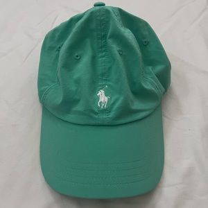 Ralph Lauren POLO hat - Mint green, and mint condition!